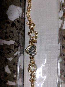 Diamond Heart Bracelet