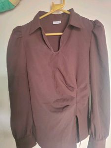Brown Chic Top