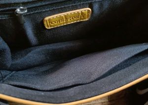 Yellow Croc Embossed Crossbody Bag