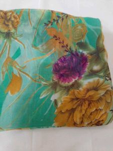 80)new Multicolour Printed Saree