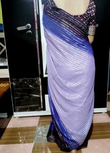 Elegant Levender Saree