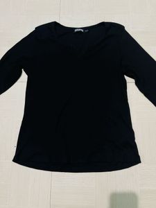 Black Long Sleeve Top