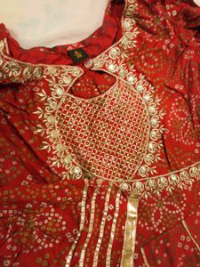 Bandhani Print Kurta