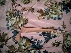 Floral Pink Midi Dress