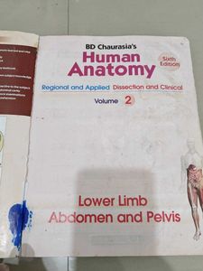 Human Anatomy Textbook - Volume 2, 6th Edition