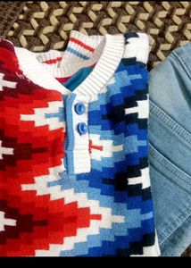 Kids Outfit Set: Sweater &amp; Jeans