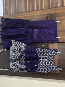 Elegant Purple Kurta Set