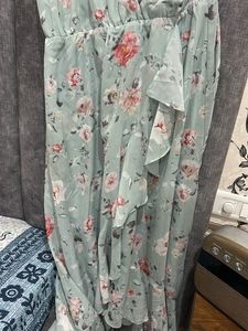 Beautiful Olive Colour Frock Middy