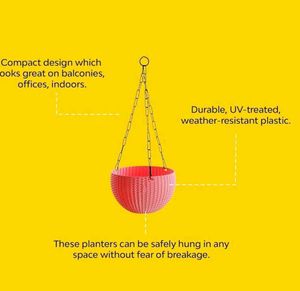 Hanging Planters for outdoor/indoor gardening