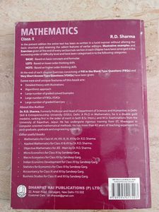 Rd Sharma Class 10