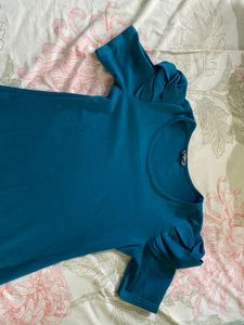 Peacock Green Dress