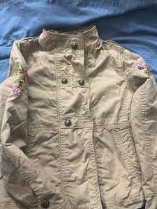 Floral Embroidered Jacket