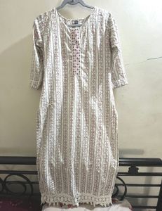 Striped Cotton Kurta