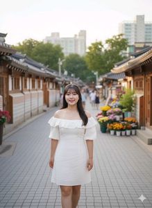 Off-Shoulder White Dress