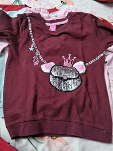 Combo Of Kid Girl Sweatshirts