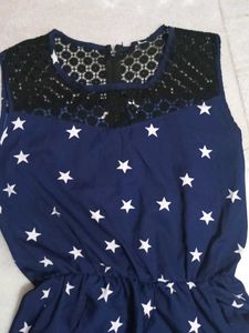 Cute Star Print Jumpsuit