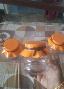 Decorative nuts Storage glass  Jars  3