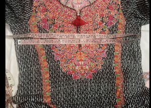 Biba Printed Kurta with Dupatta