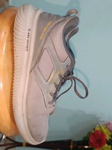 Comfortable Grey Walking Shoes