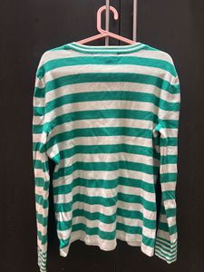 Striped Knit Sweater