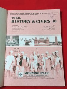 Total History &amp; Civics For Class X ICSE