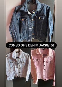 Denim Jacket Bundle - 3 Jackets