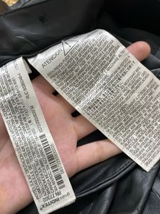 ZARA imported leather pant