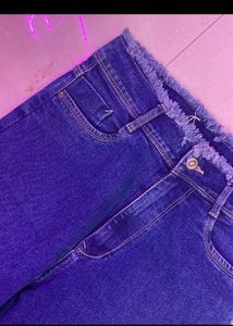 Blue Flared Jeans