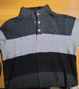 Stylish Striped Knit Sweater