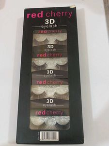 ORIGINAL RED CHERRY EYELASHES SET OF 9