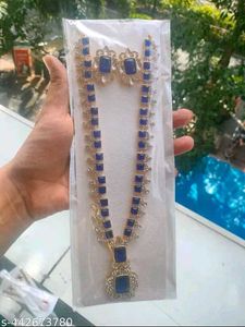 Black Stone Jewelry Set