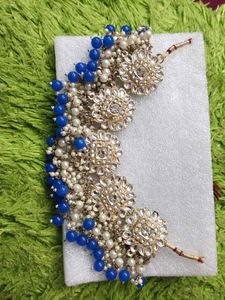 Necklace Blue Colour