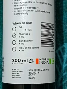 Lactylate Shampoo