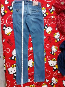 Denim Jeans Blue Colour (Size 30)