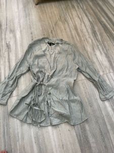 Elegant Tie-Waist Top