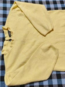 Yellow Long Sleeve Top