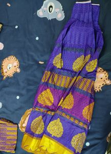 Purple Thavani Set