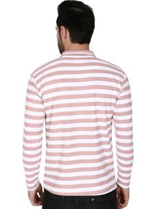 Fabshore  New Mens Polo Kollar stripted Tshirt