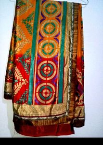 Multicolored Saree