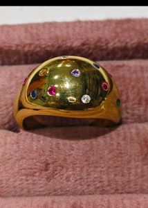 Luna Cubic ZirconiaBubble Wrap Ring