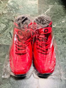Stylish Red PRO (Khadims) High-Top Sneakers