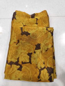 Floral Print saree -2 combo