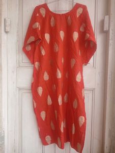 New Hand Kantha Stitch Cotton Kurti