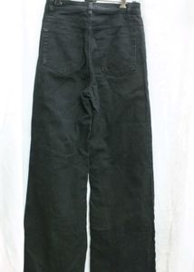 H&amp;M Black Wide Leg Jeans