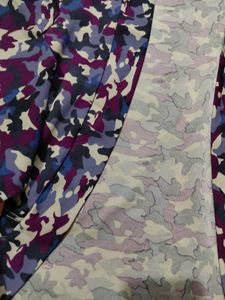 Camo Open Front Cardigan