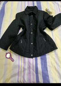 ck Classic Black Quilted Jacket