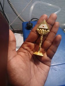 Golden Showpiece Murugan Vell