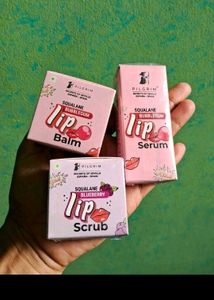Pilgrim Lip Combo- Lipbalm Scrub Serum