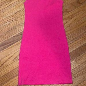 Zara pink bodycon dress