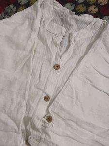 Elegant White Kurta Set